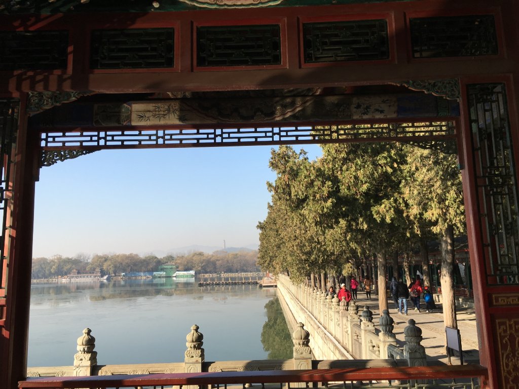 راهرو سرپوشیده کاخ تابستانی پکن