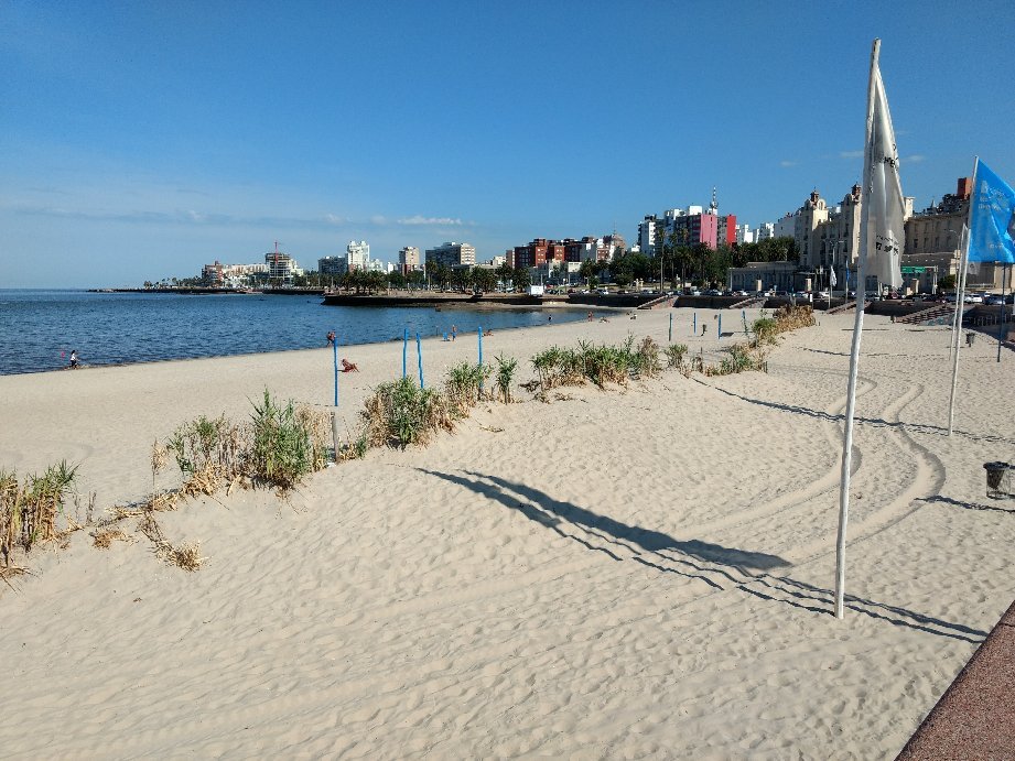 مسیر پیاده روی رامبلا مونته ویدئو