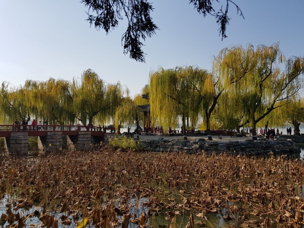 راهرو سرپوشیده کاخ تابستانی پکن