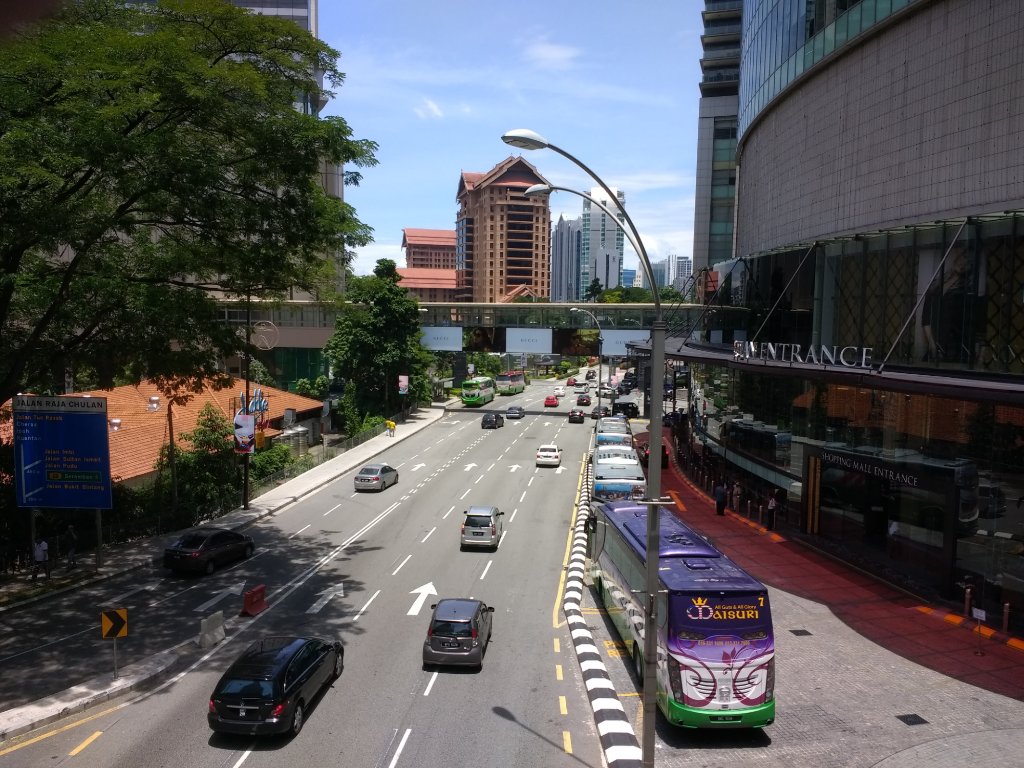 پیاده رو بوکیت بینتانگ کوالالامپور