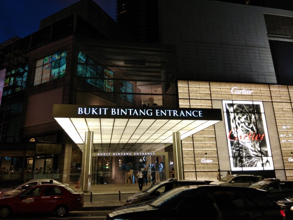 پیاده رو بوکیت بینتانگ کوالالامپور