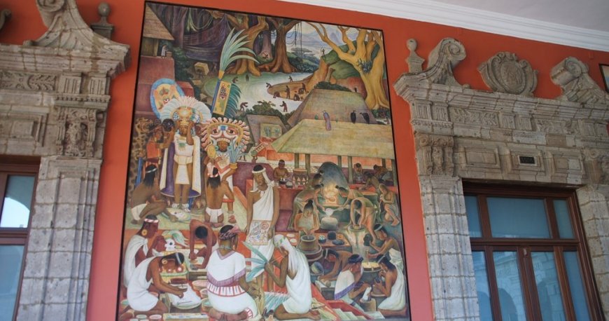 موزه نقاشی های دیگو ریورا مکزیکو سیتی