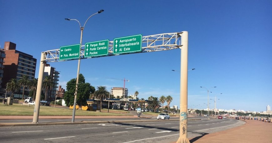 مسیر پیاده روی رامبلا مونته ویدئو