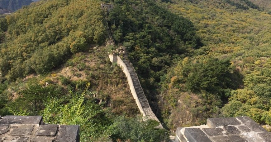 دیوار بزرگ چین (روستای هوانگ چنگ) پکن