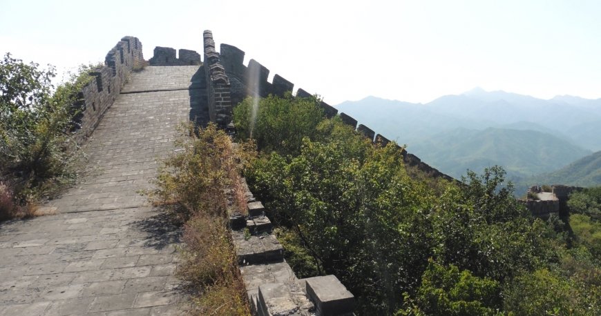 دیوار بزرگ چین (روستای هوانگ چنگ) پکن