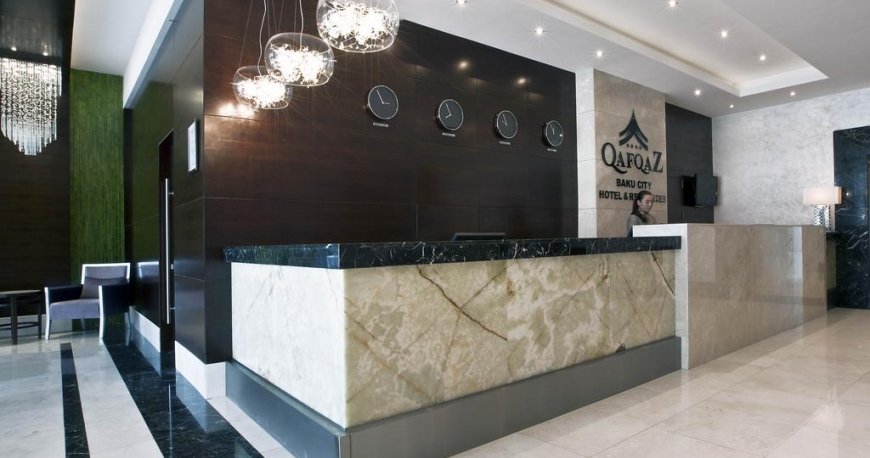 لابی هتل قفقاز باکو سیتی