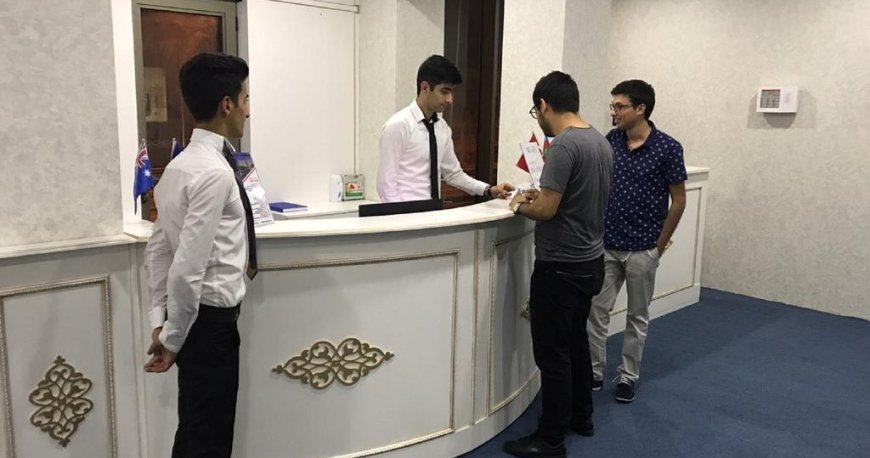 لابی هتل ریوا باکو لابی هتل ریوا باکو