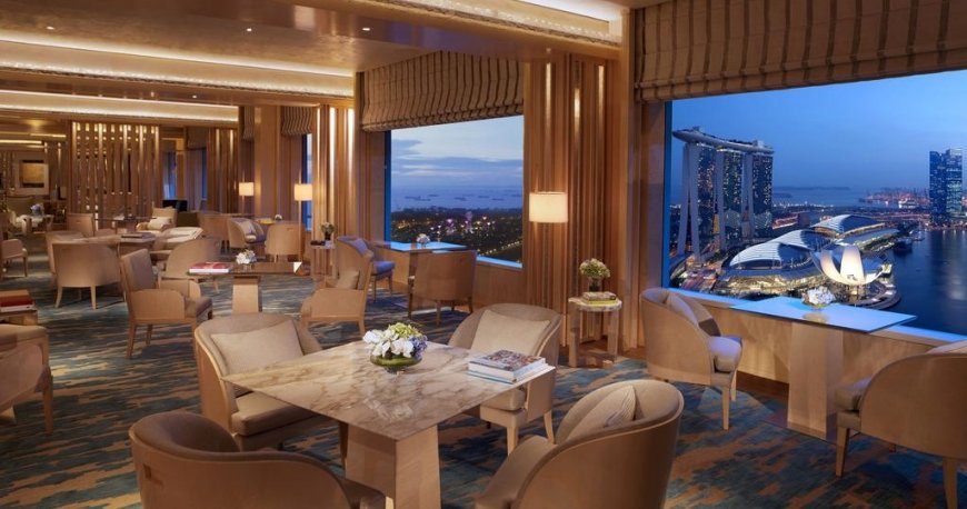 رستوران هتل ریتز کارلتون سنگاپور
