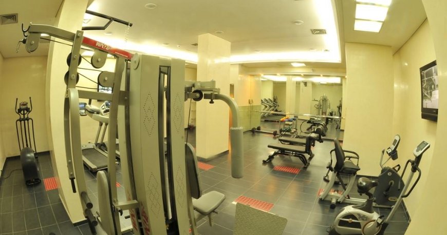 سالن بدنسازی هتل لنکستر رائوش بیروت