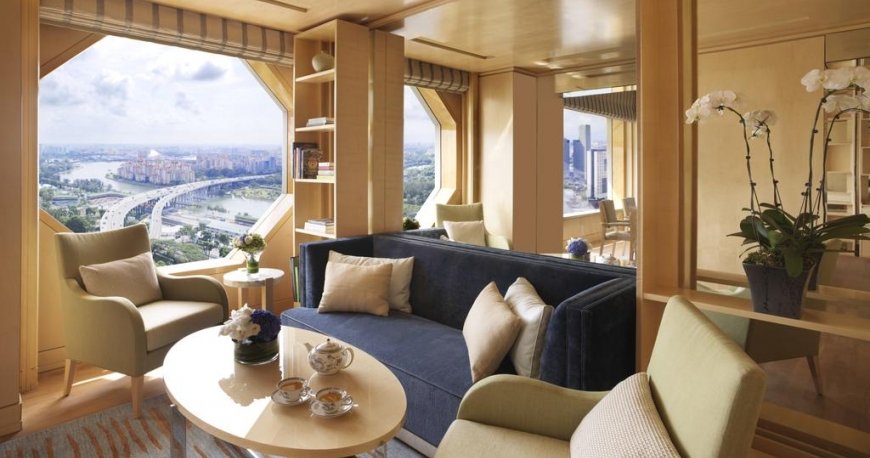 اتاق هتل ریتز کارلتون سنگاپور