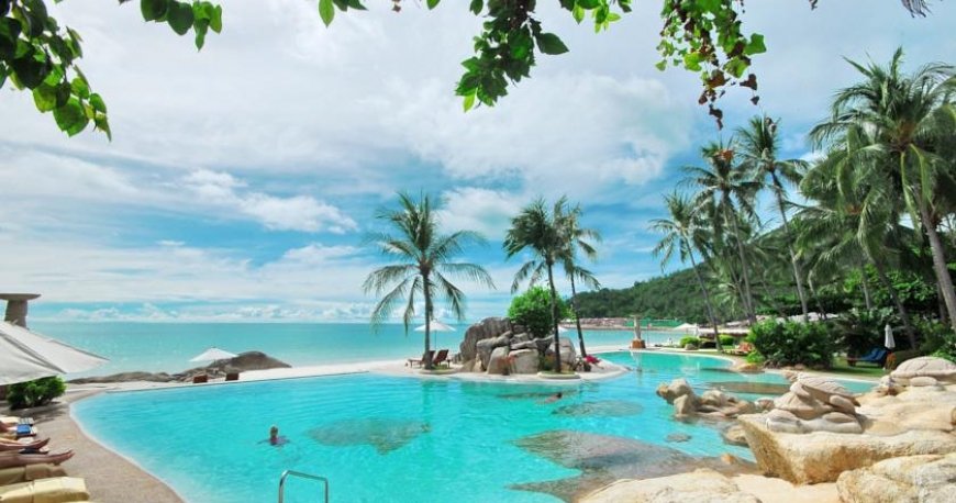 استخر هتل شرایتون ساموئی