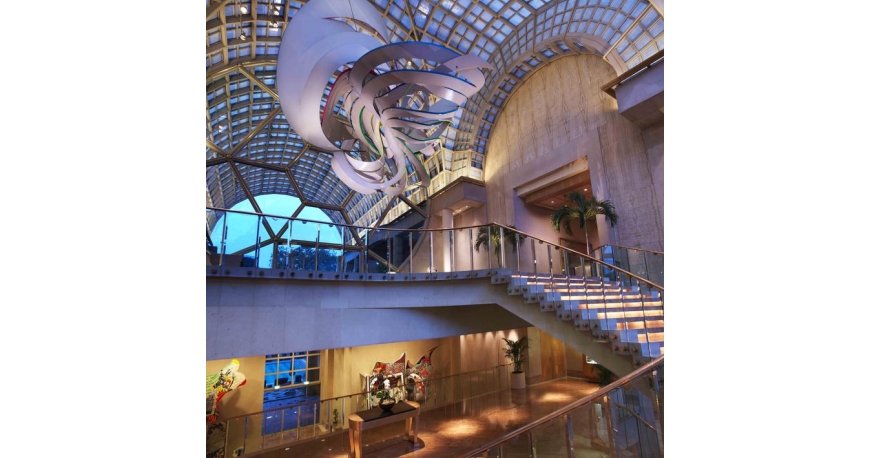 لابی هتل ریتز کارلتون سنگاپور