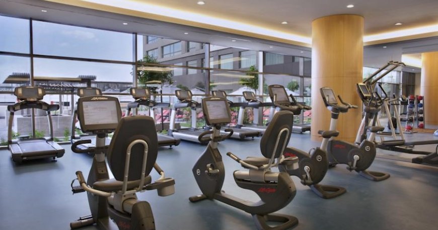 سالن بدنسازی هتل الغریر دبی