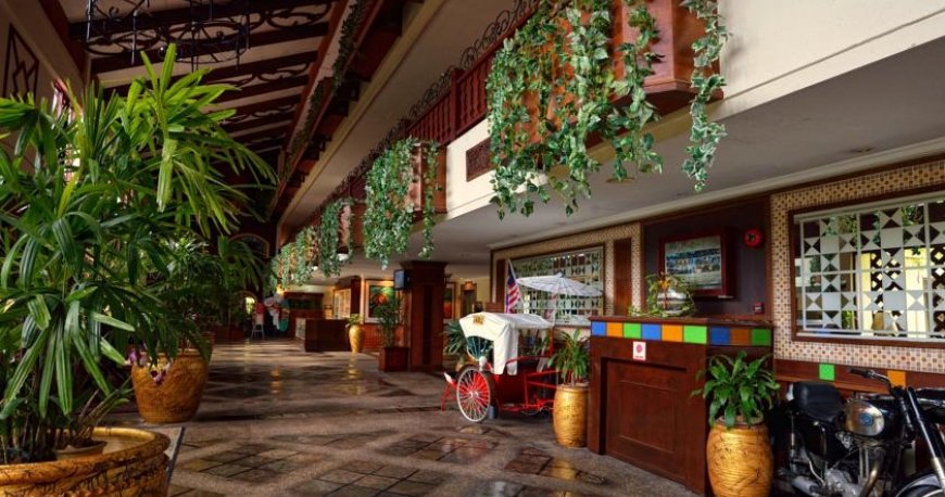 لابی هتل هالیدی ویلا لنکاوی مالزی لابی هتل هالیدی ویلا لنکاوی مالزی