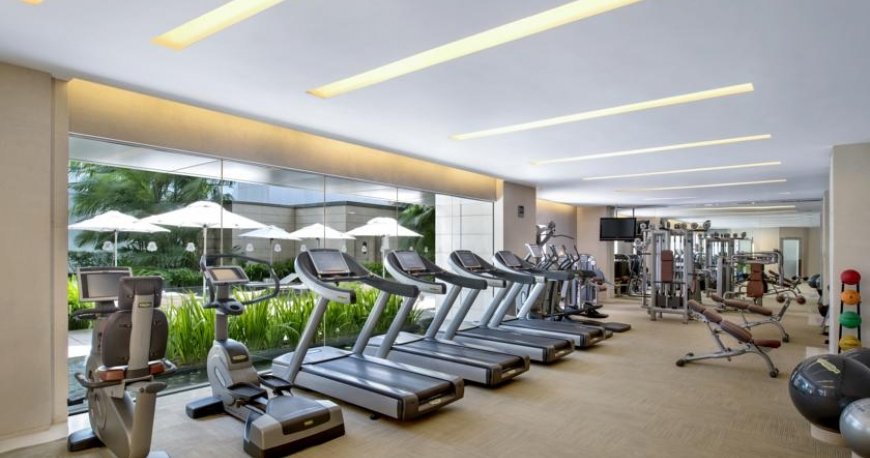 سالن بدنسازی هتل سینت رجیس سنگاپور