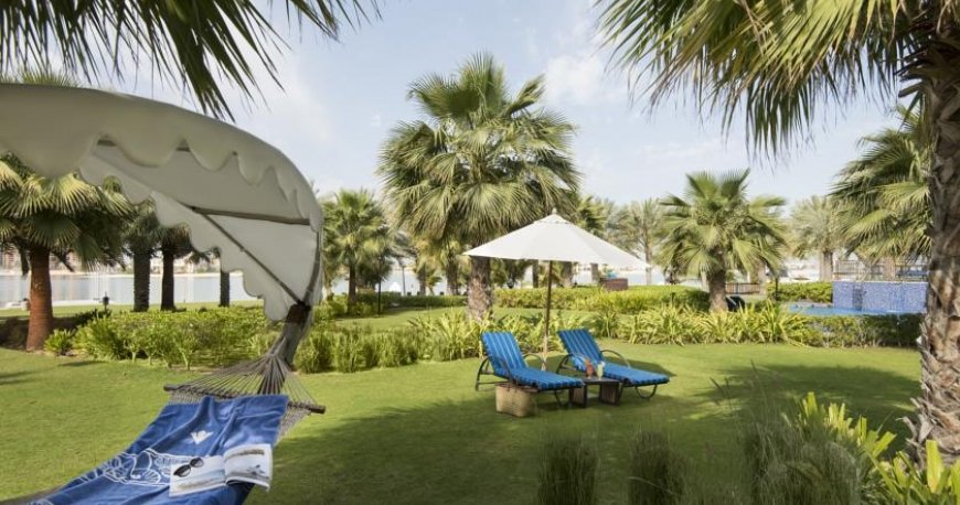 فضای سبز هتل ریکسوس پالم دبی