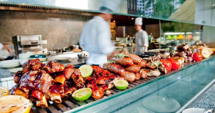 رستوران هتل گرند حیات سنگاپور