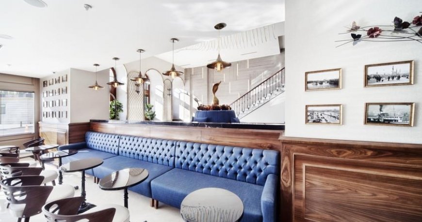 کافی شاپ هتل گرند دی پرا استانبول