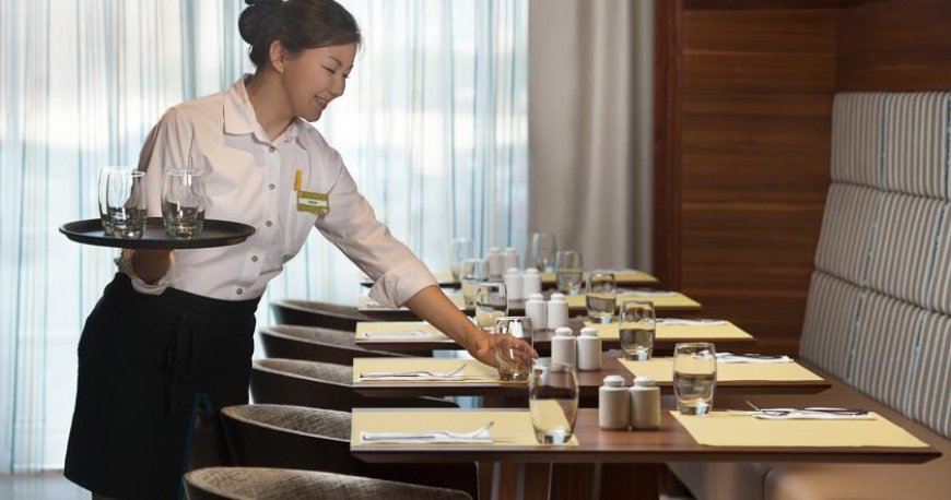 رستوران هتل هیلتون گاردن المینا دبی امارات متحده ی عربی