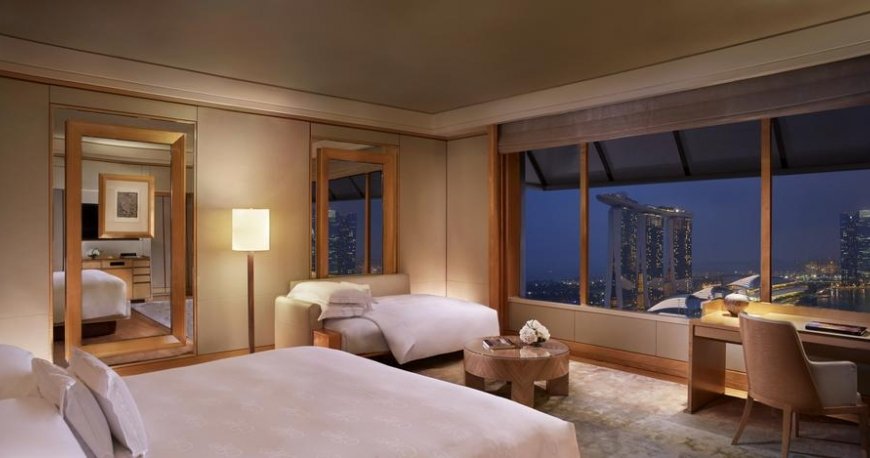 اتاق هتل ریتز کارلتون سنگاپور