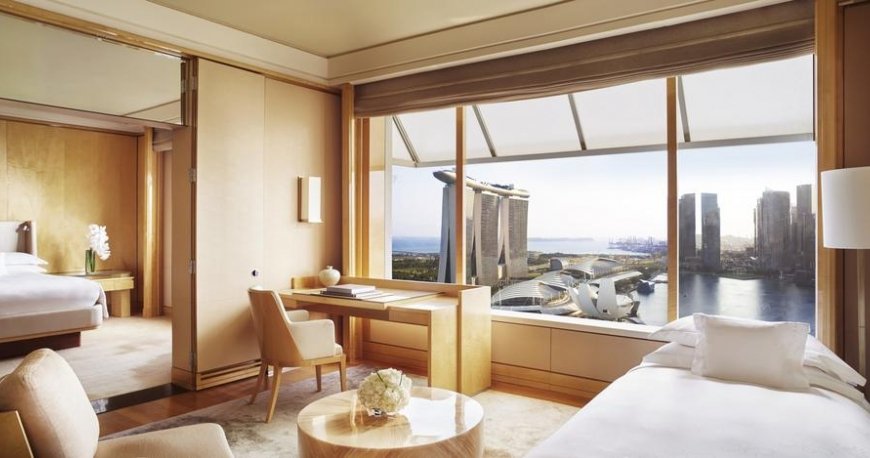 اتاق هتل ریتز کارلتون سنگاپور