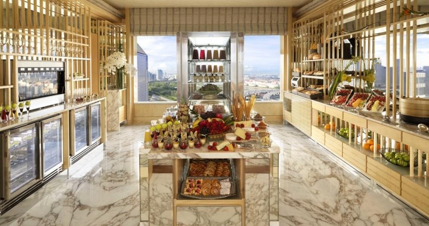 رستوران هتل ریتز کارلتون سنگاپور