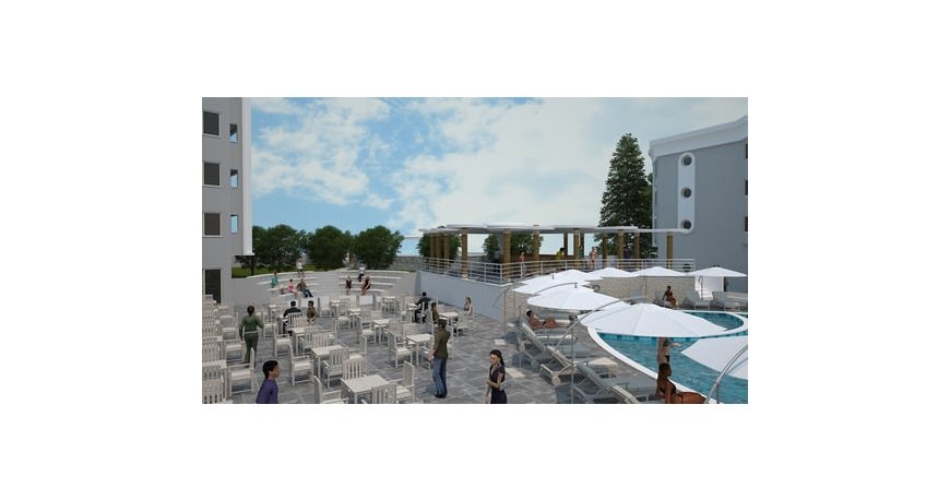 استخر هتل لونا بیچ دلوکس استخر هتل لونا بیچ دلوکس