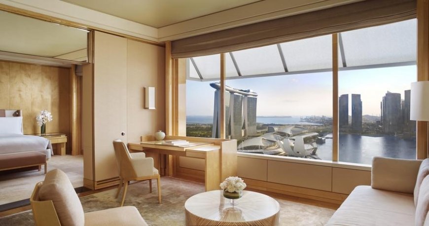 اتاق هتل ریتز کارلتون سنگاپور