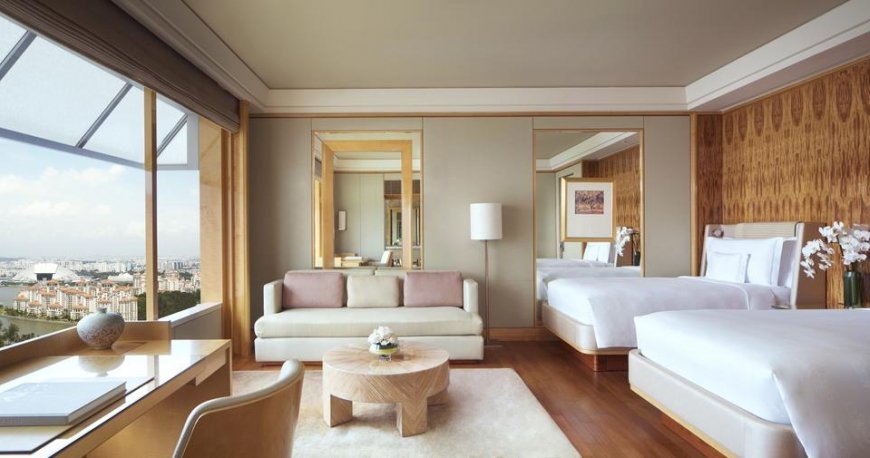 اتاق هتل ریتز کارلتون سنگاپور