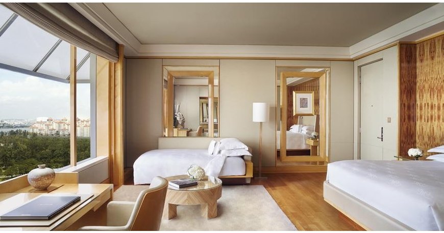 اتاق هتل ریتز کارلتون سنگاپور