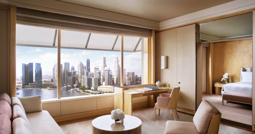 اتاق هتل ریتز کارلتون سنگاپور