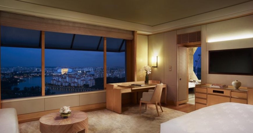 اتاق هتل ریتز کارلتون سنگاپور