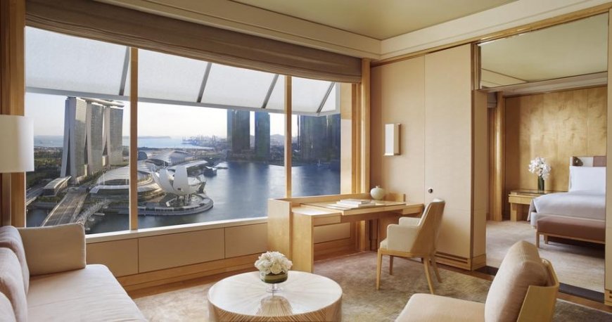 اتاق هتل ریتز کارلتون سنگاپور