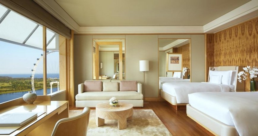 اتاق هتل ریتز کارلتون سنگاپور