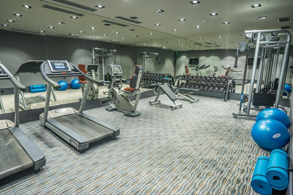 سالن بدنسازی هتل سیتی سنتر تفلیس