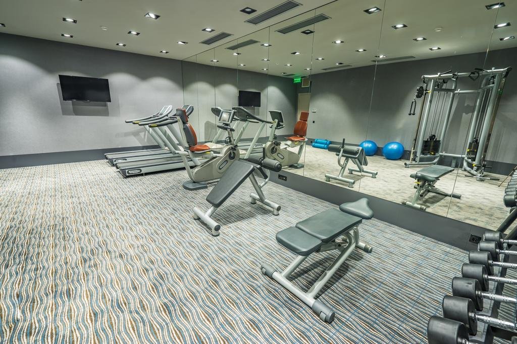 سالن بدنسازی هتل سیتی سنتر تفلیس