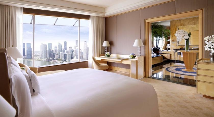 اتاق هتل ریتز کارلتون سنگاپور