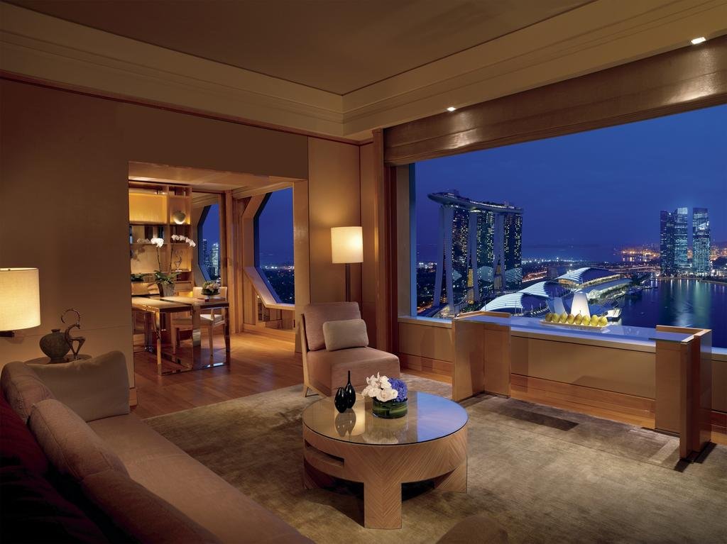 اتاق هتل ریتز کارلتون سنگاپور