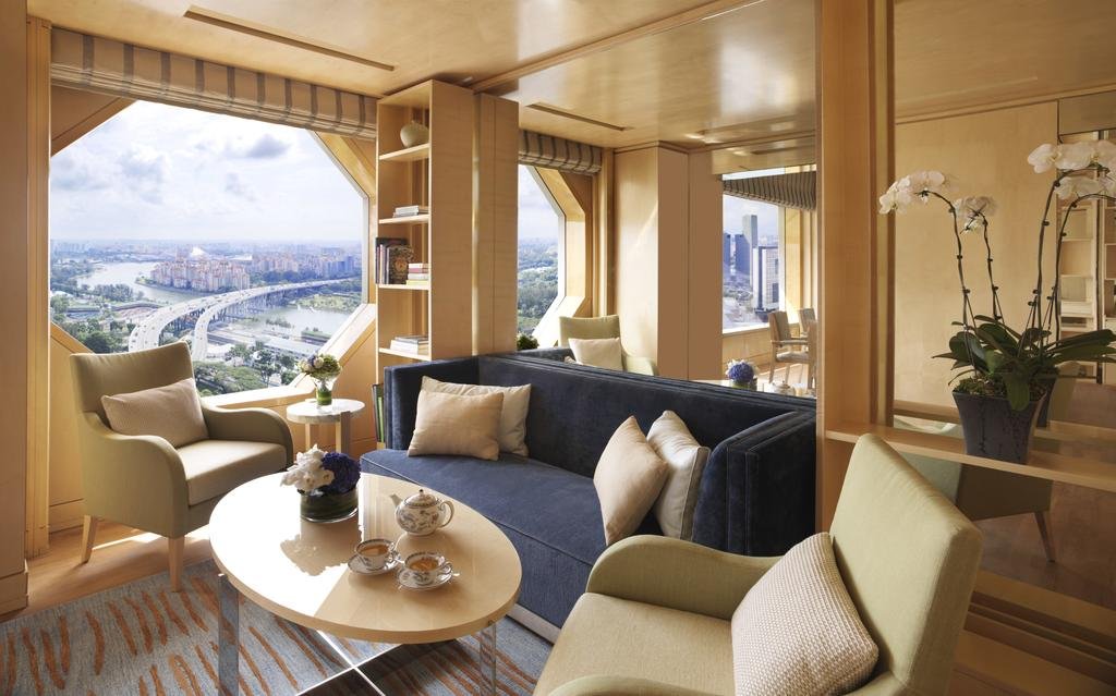 اتاق هتل ریتز کارلتون سنگاپور