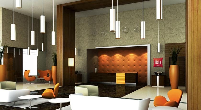 لابی هتل ایبیس الرقه دبی امارات متحده ی عربی