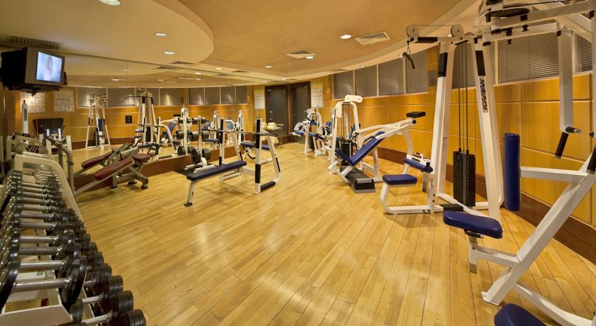 سالن بدنسازی هتل تاج پالاس دبی