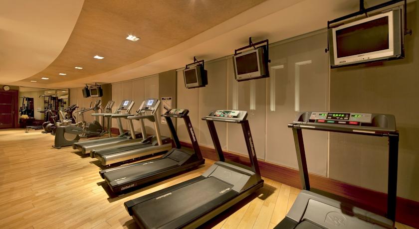 سالن بدنسازی هتل تاج پالاس دبی