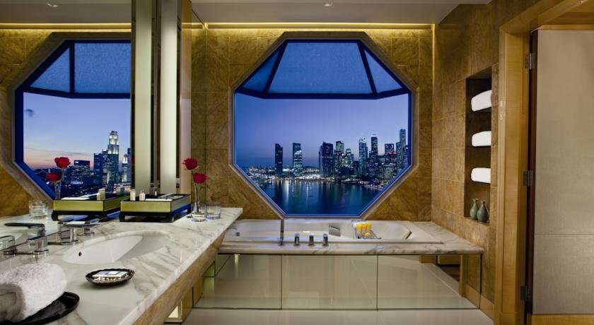 اتاق هتل ریتز کارلتون سنگاپور