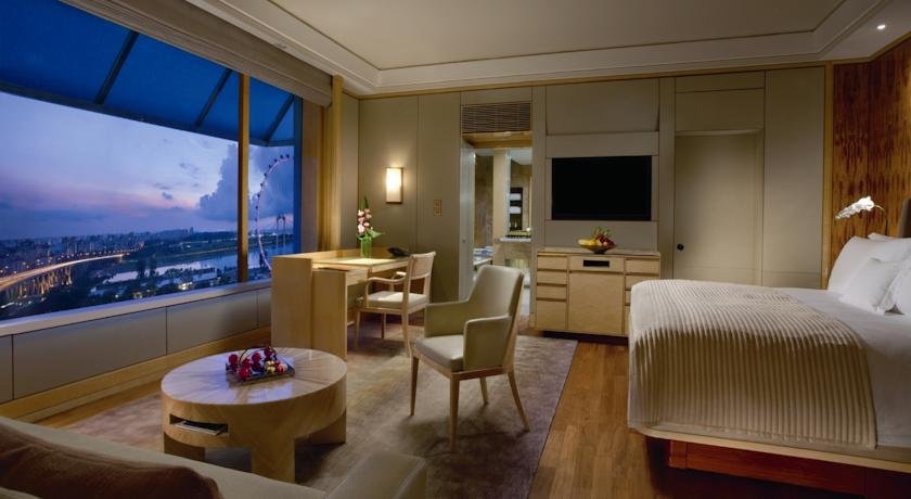 اتاق هتل ریتز کارلتون سنگاپور