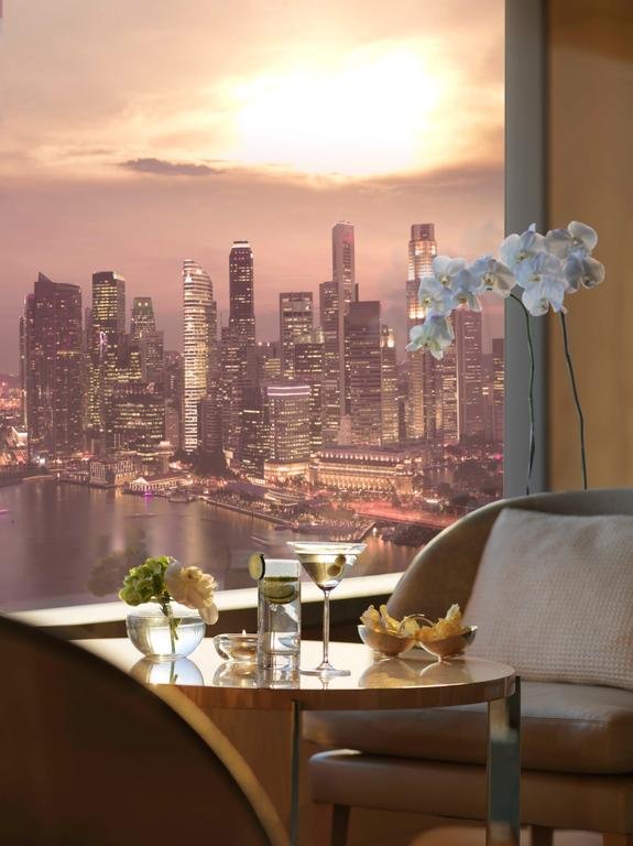 اتاق هتل ریتز کارلتون سنگاپور