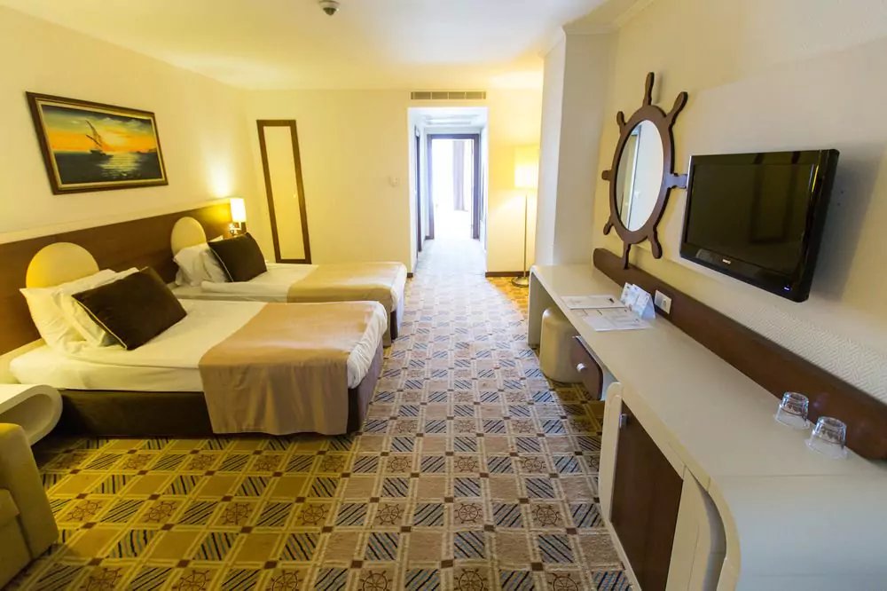 اتاق هتل ترنساتلانتیک آنتالیا اتاق هتل ترنساتلانتیک آنتالیا