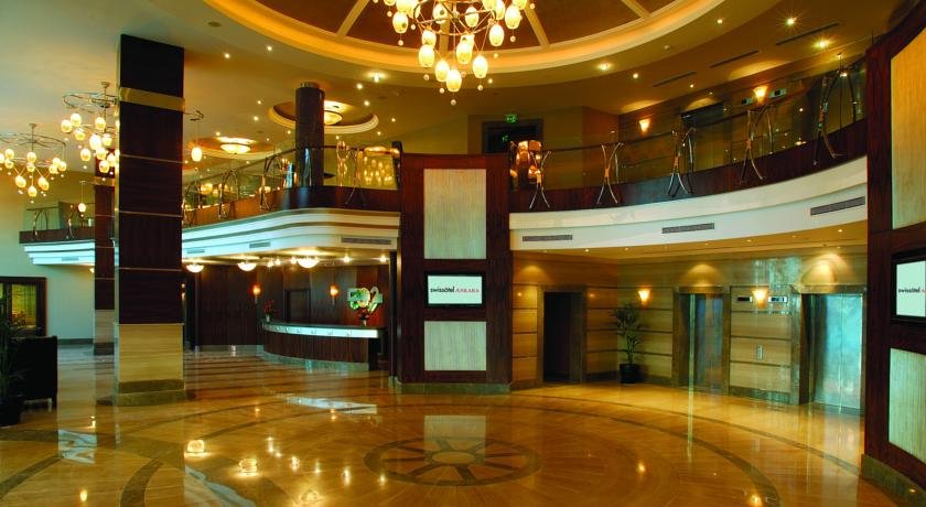 لابی هتل سوئیس  آنکارا