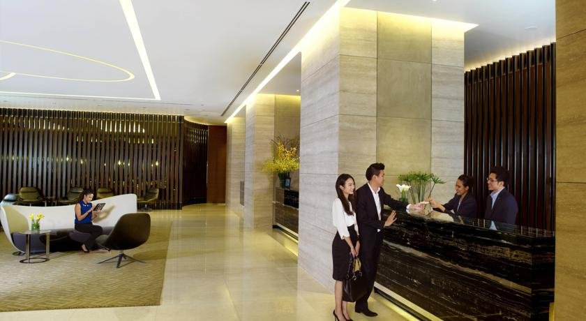 لابی هتل وان فارر سنگاپور 