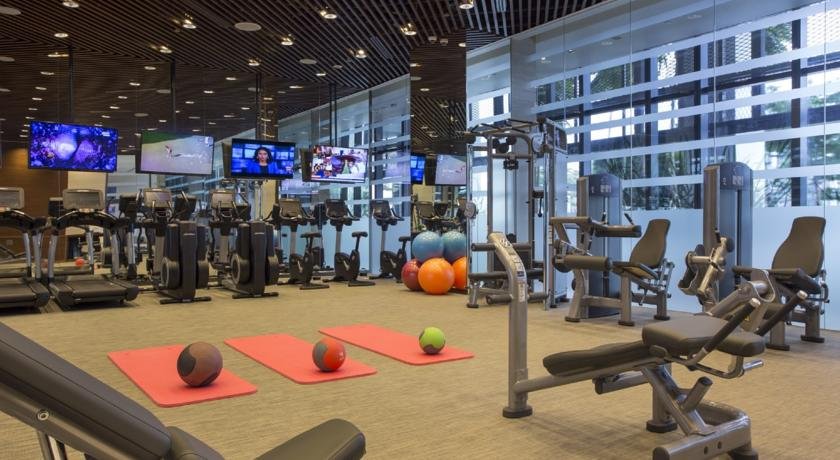 سالن بدنسازی هتل وان فارر سنگاپور 