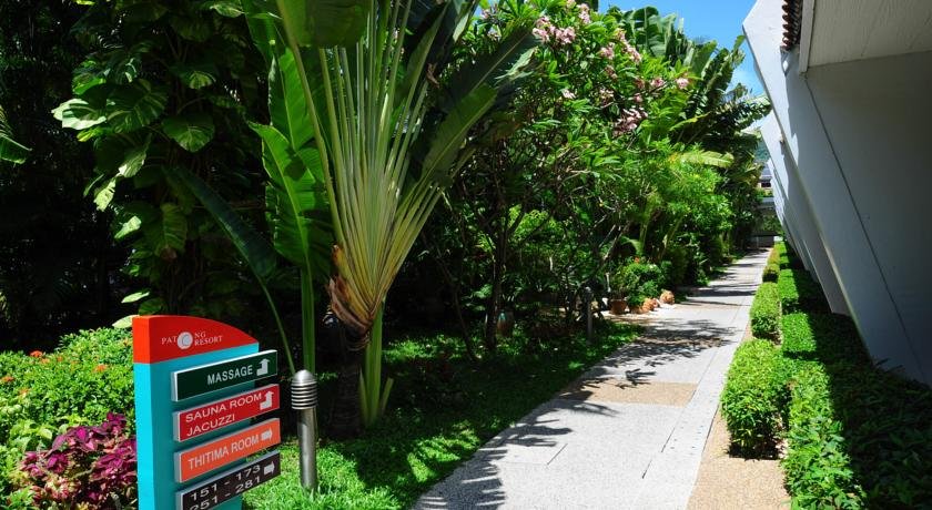 فضای سبز هتل پاتونگ ریزورت پوکت تایلند